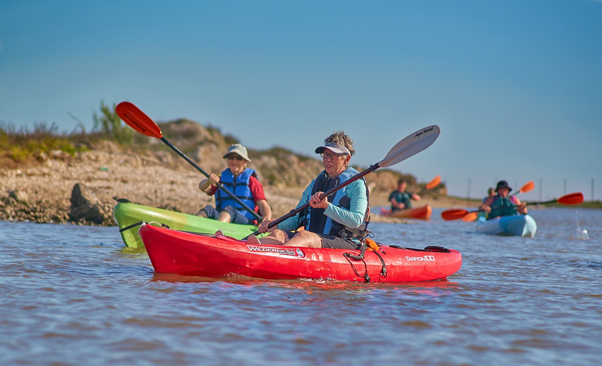 Kayak trip to East Matagorda Bay 