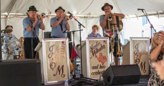 Tuba Players perform at Island Oktoberfest in Galveston